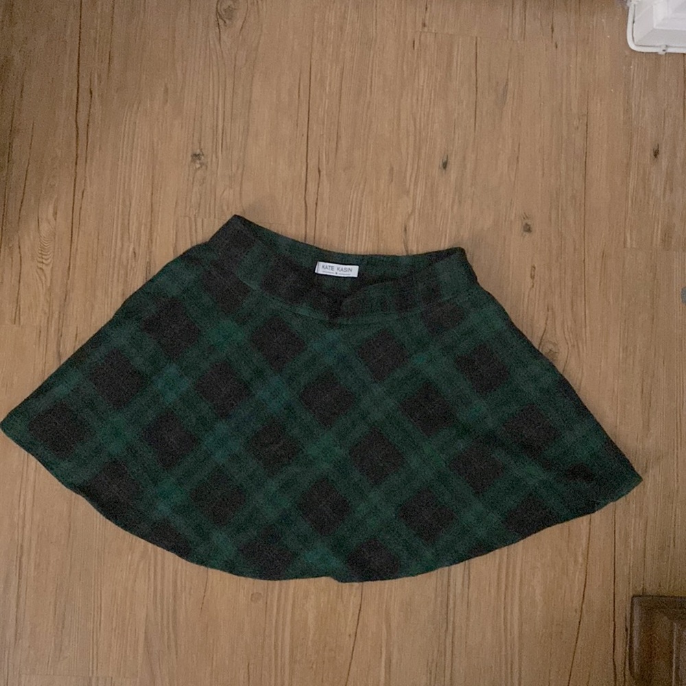Plaid Skater Skirt